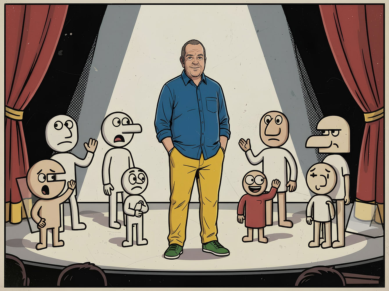 Vita-01 Helmut Barz: Mein Leben, 1. Akt